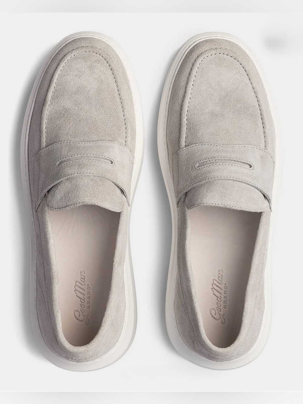 Good Man Brand Suede Leather Loafers - Picture 3 of 8